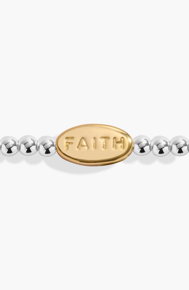 A Littles & Co. A Little 'Faith' Bracelet, Alternate, color, Silver & Gold-Tone Plated