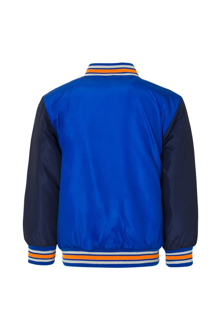 Racing Zip-Up Bomber Jacket, Alternate, color, Blue Navy