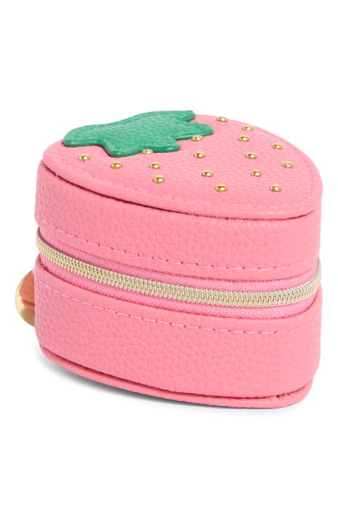 Studded Strawberry Jewelry Box