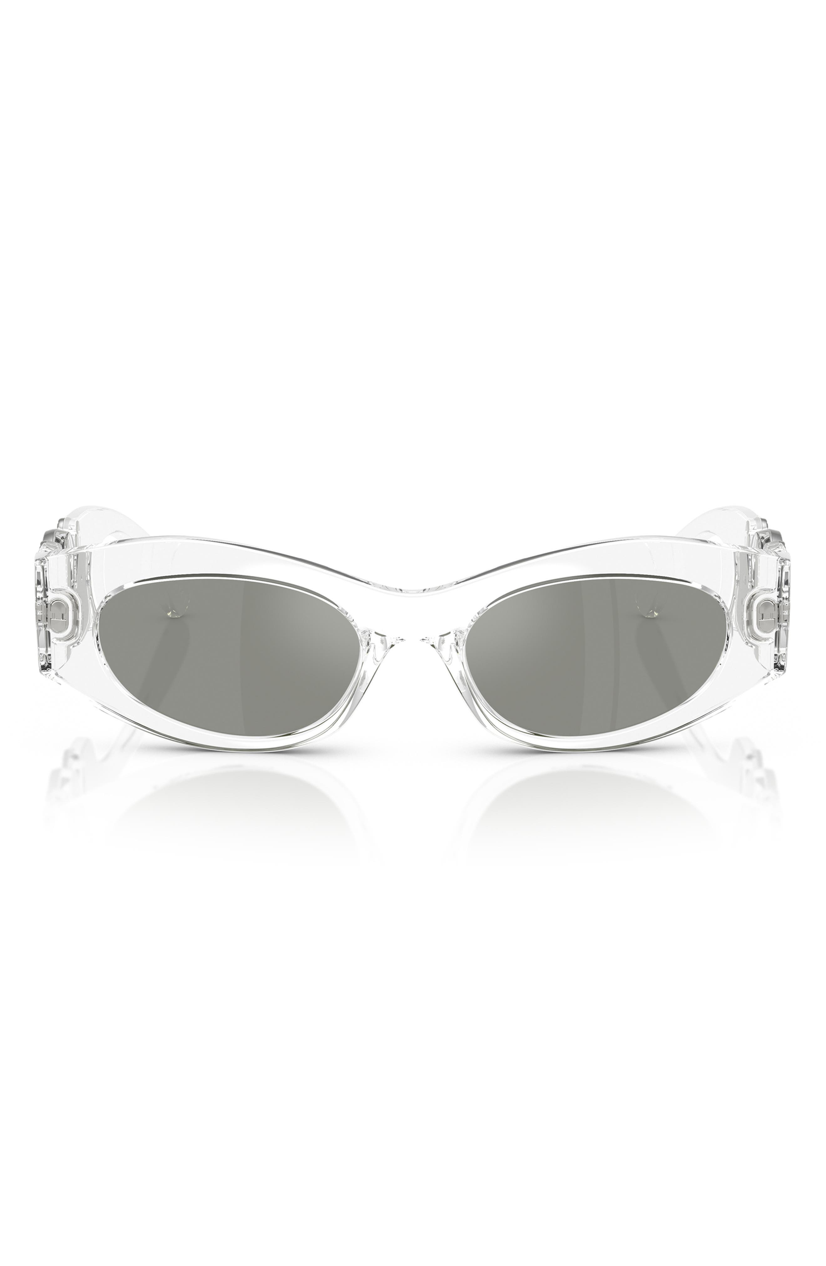 Versace 51mm Oval Sunglasses