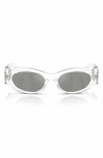 Versace 51mm Oval Sunglasses