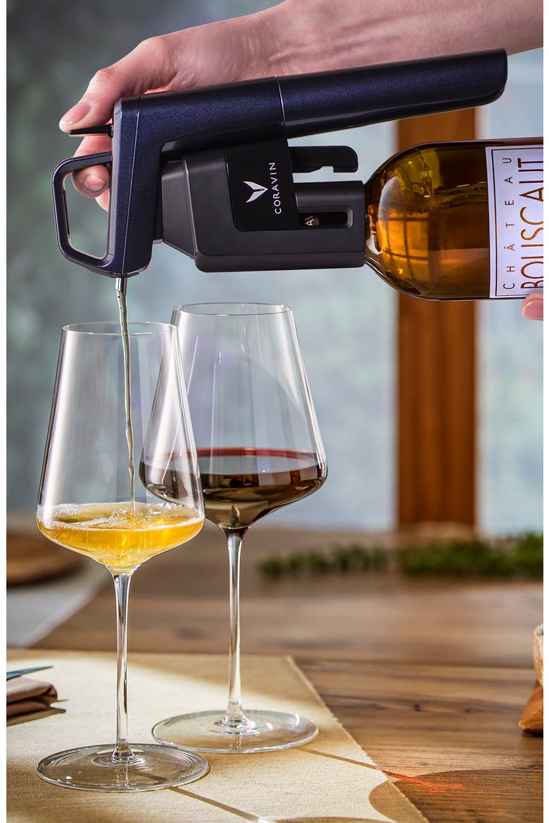 Timeless Six Wine Preservation System, Alternate, color, OCEAN BLUE