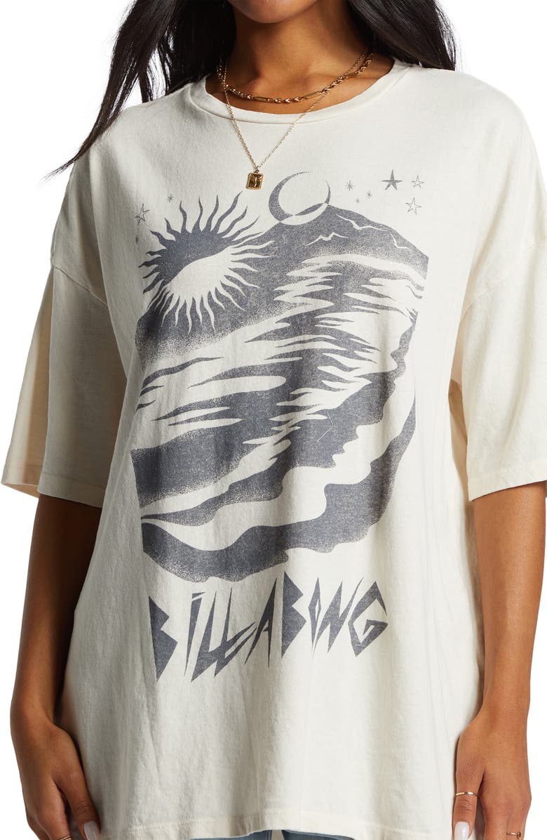 Billabong Night Walks Cotton Graphic T-Shirt, Alternate, color,