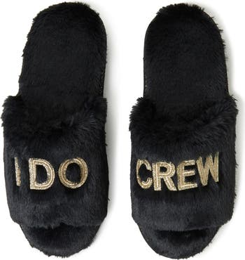 dearfoams novelty bridal slide