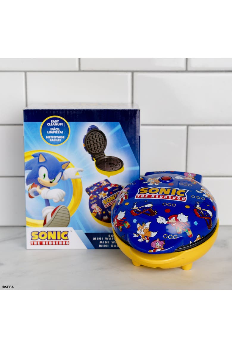 Sonic the Hedgehog Mini Waffle Maker, Alternate, color, None