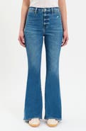DAZE Sunset High Waist Flare Jeans