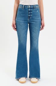 DAZE Sunset High Waist Flare Jeans