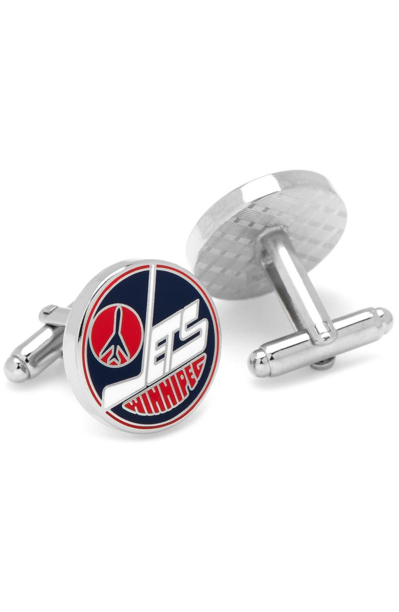 Cufflinks, Inc. NHL Vintage Winnipeg Jets Cuff Links, Alternate, color,