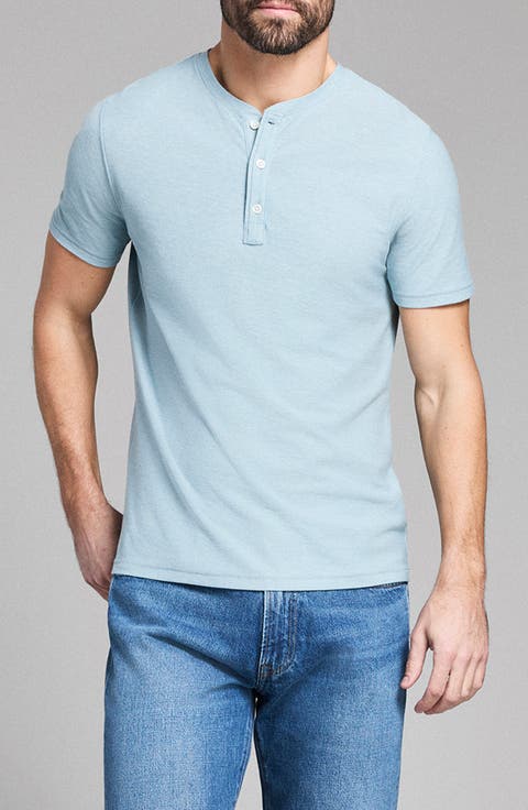 Bird's Eye Short Sleeve Henley