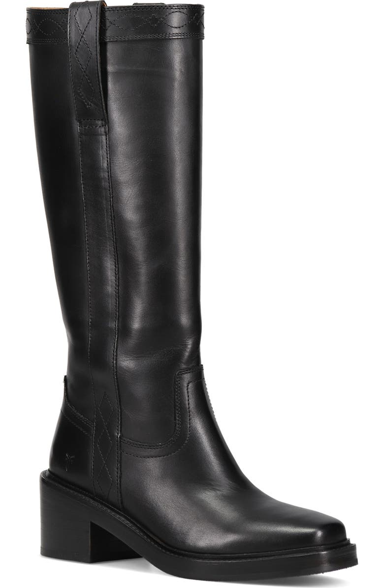 Frye Kate Block Heel Boot, Main, color, Black