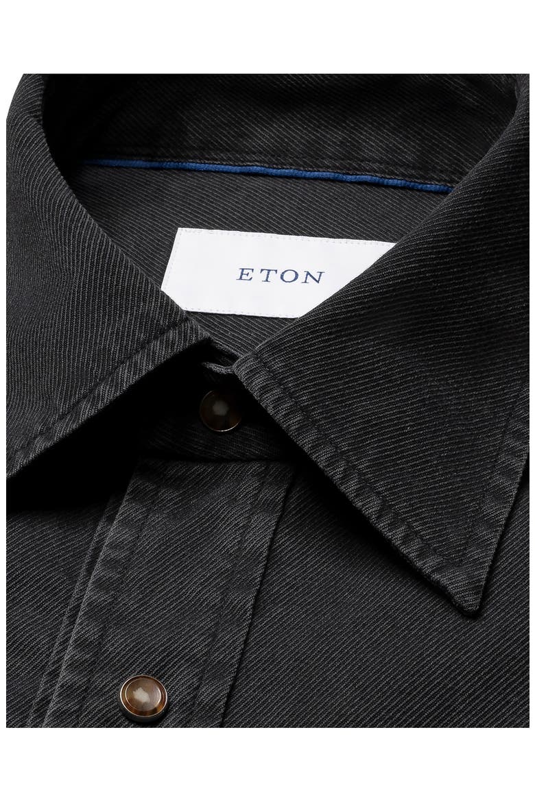 Indigo Western Shirt, Alternate, color, BLACK