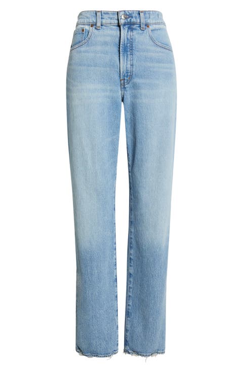 The Longline Straight Jeans (Raebrook Wash)