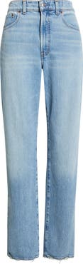 Madewell The Longline Straight Jeans