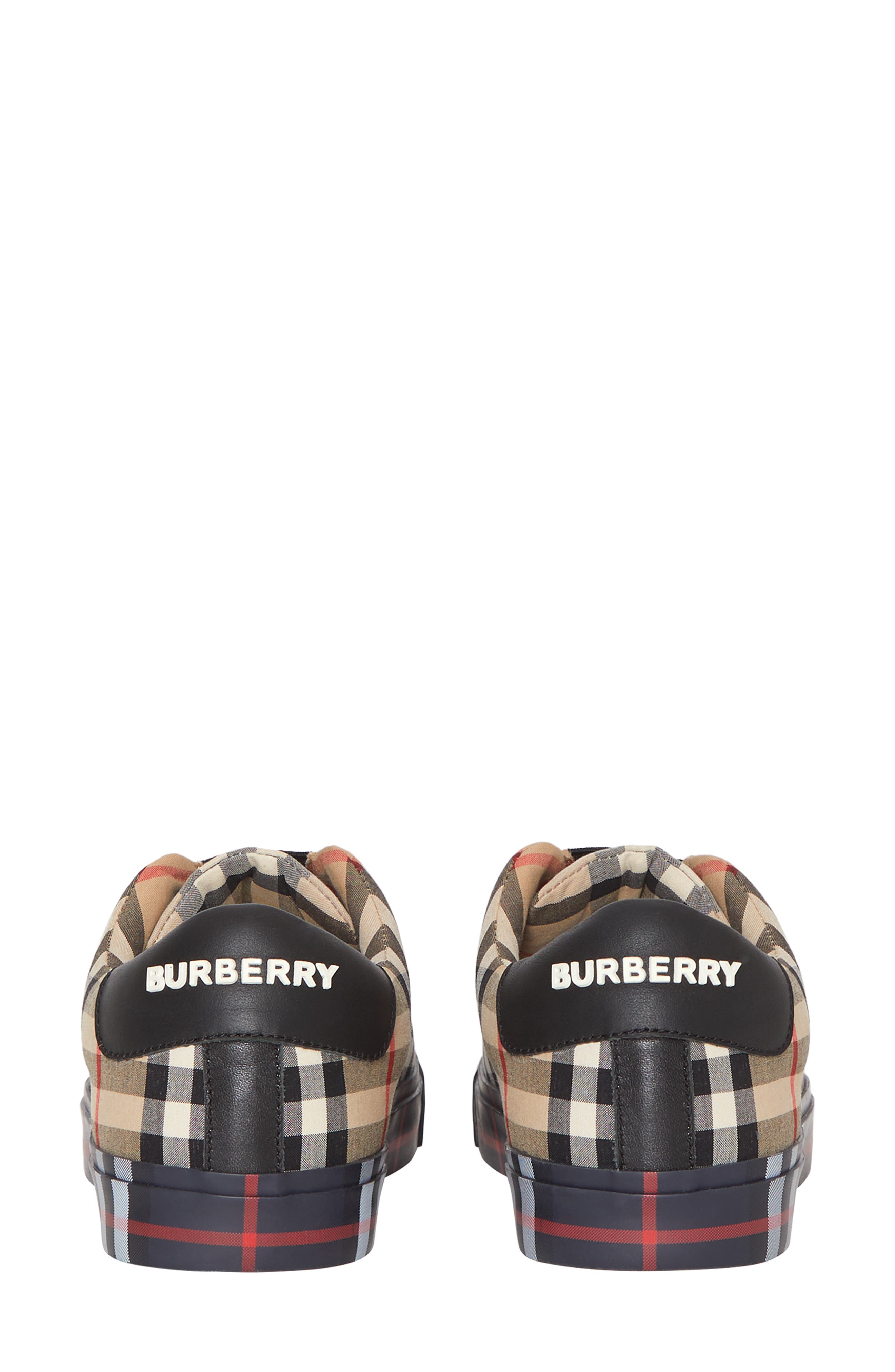 Burberry Markham Vintage Check Slip-On Sneaker, Alternate, color, 