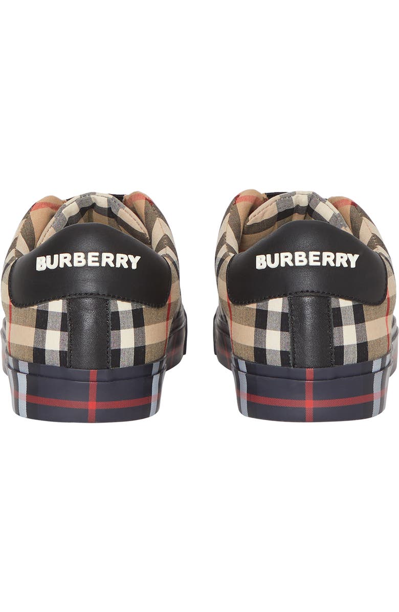 Burberry Markham Vintage Check Slip-On Sneaker, Alternate, color,