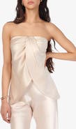 CAMI NYC Bonita Strapless Silk Top