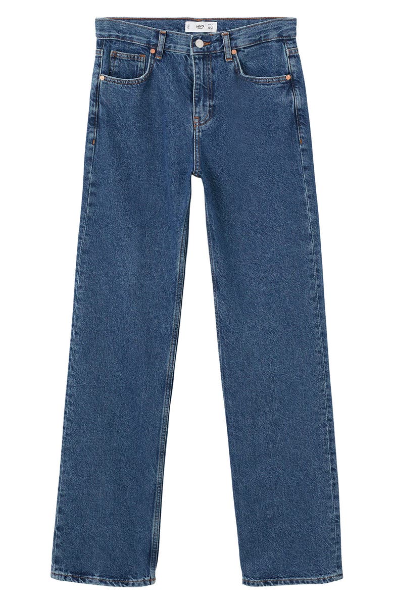 MANGO Straight Leg Jeans, Alternate, color, 