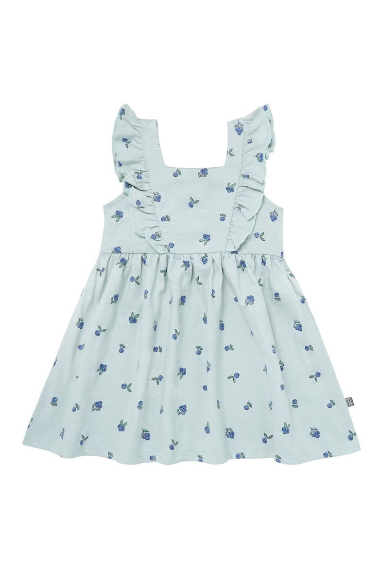 Bow Back Dress, Main, color, Blueberries