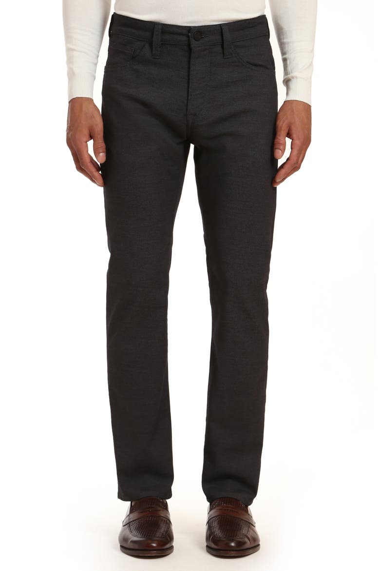 Courage Straight Leg Jeans, Main, color, BLACK COOLMAX