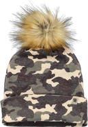 TOP OF THE WORLD Men's Top of the World Camo Kentucky Wildcats OHT Military Appreciation Cuffed Knit Hat with Pom