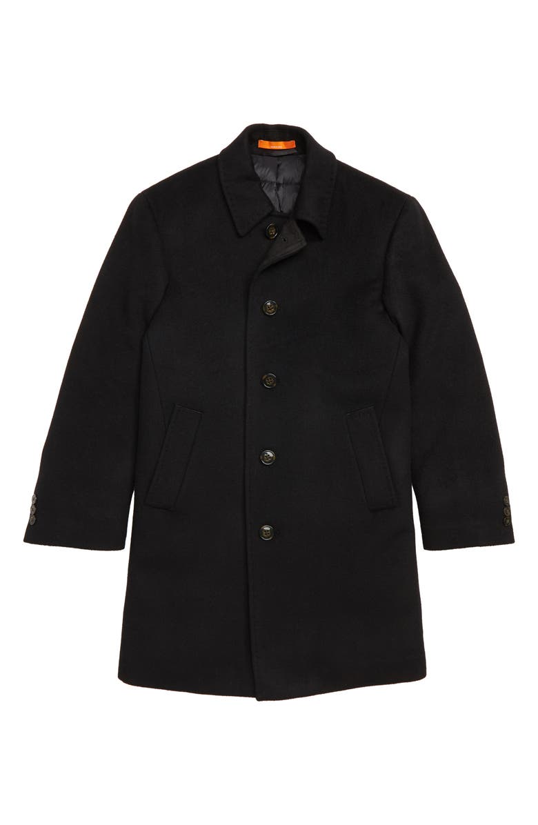 Tallia Down Insulated Wool Blend Coat, Main, color,