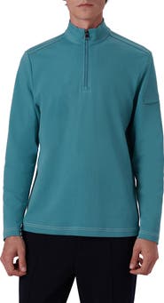 Bugatchi Quarter Zip Knit Pullover