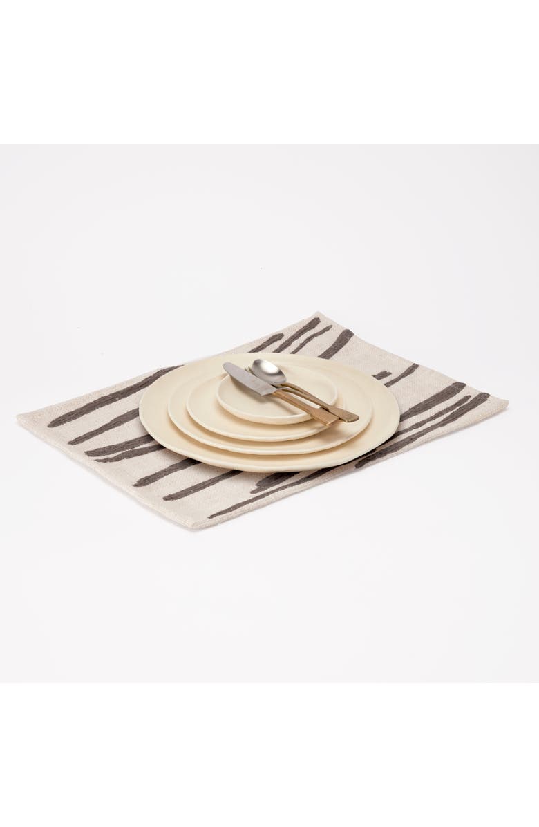 Dumae Thirteen Placemats - Set of 2, Alternate, color, Neutral