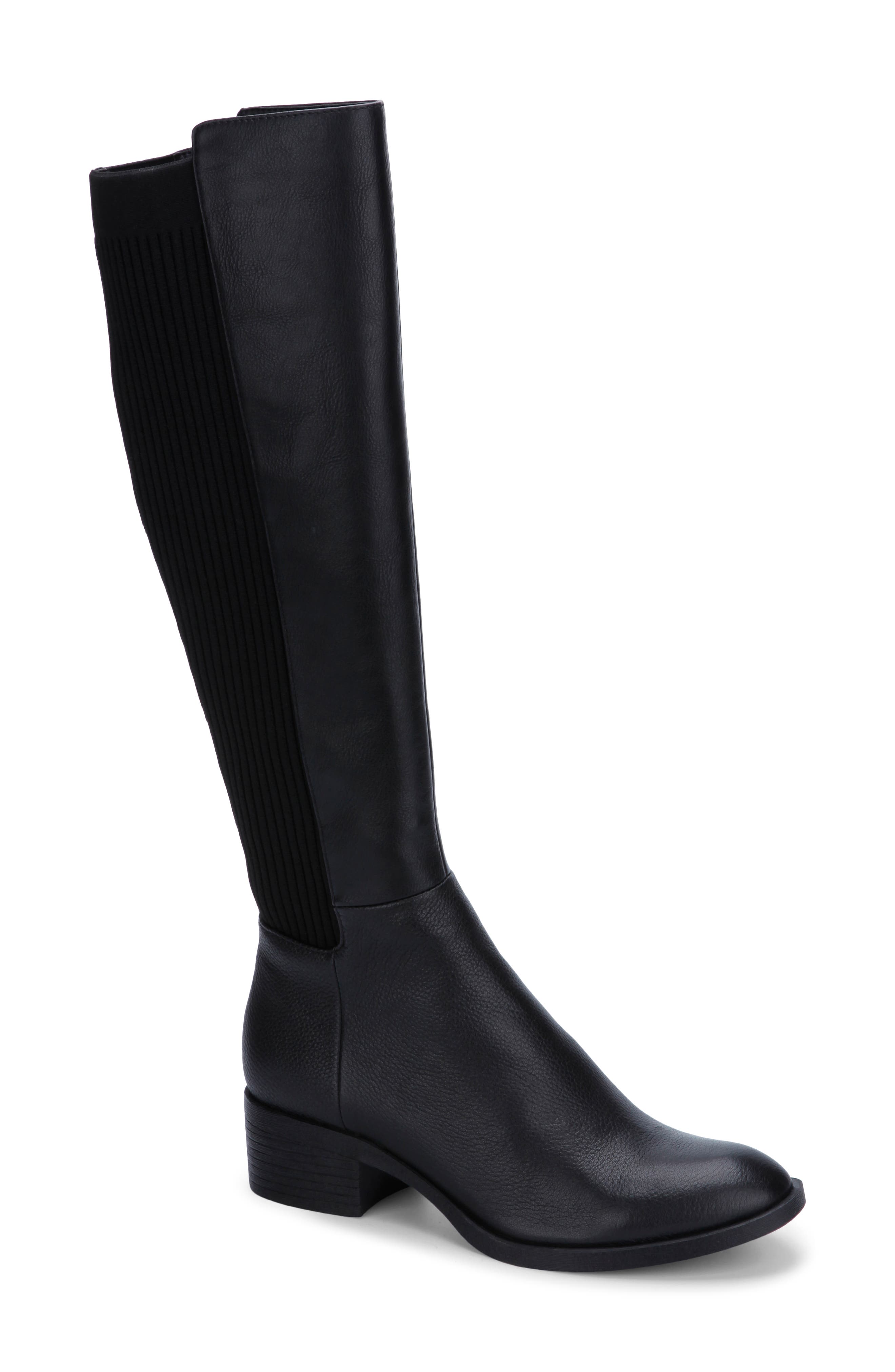 Kenneth Cole New York Levon Knee High Boot, Main, color, Black