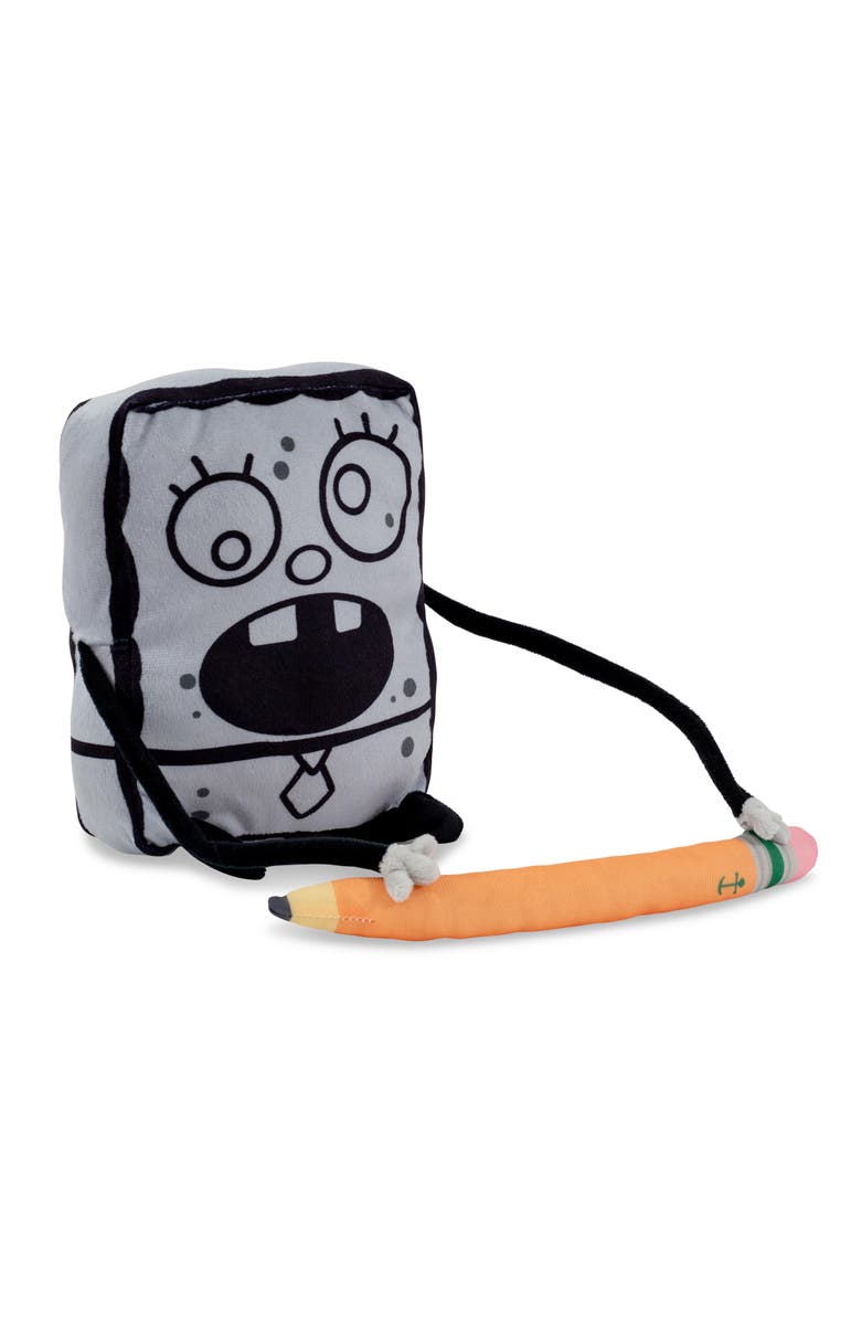 Toynk Nickelodeon SpongeBob SquarePants DoodleBob 10-Inch Collector Plush Toy, Alternate, color, Multi-Color
