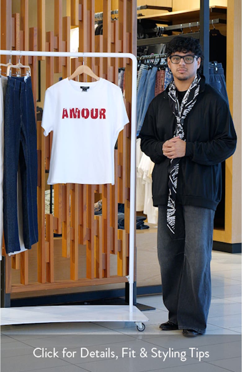 Embellished Organic Cotton Graphic T-Shirt, sales video thumbnail