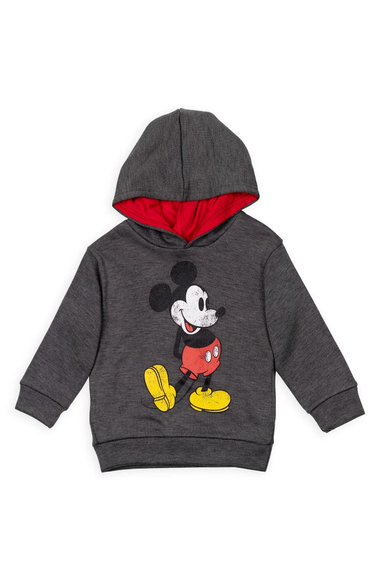 Disney Pullover Hoodie, Main, color, Heather Grey