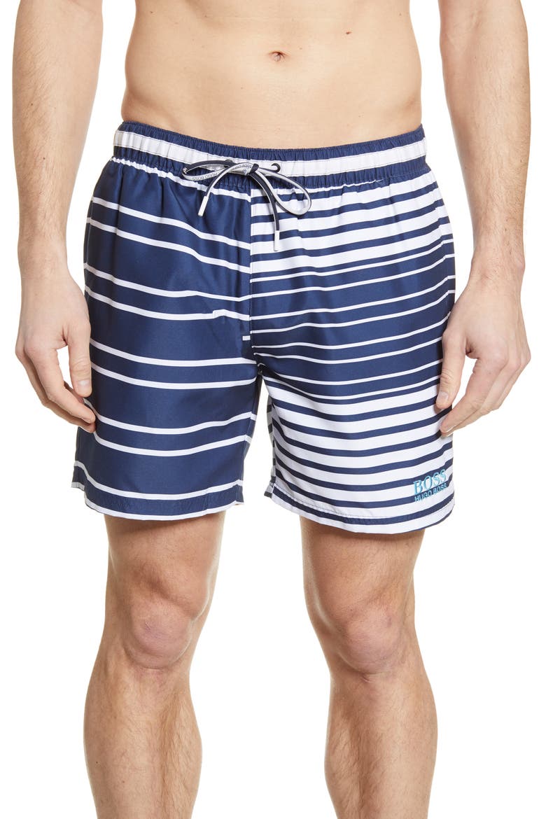 Glasfish Swim Trunks, Main, color, BLUE