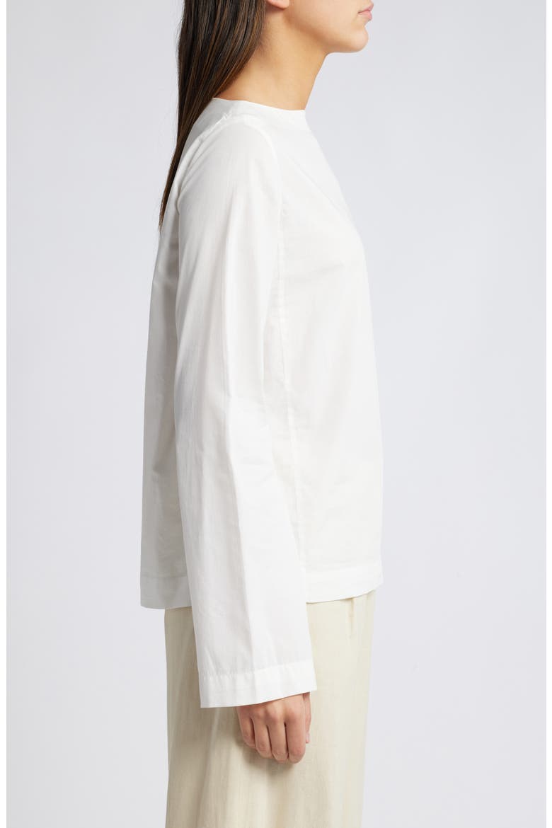 Aleza Organic Cotton Top, Alternate, color, WHITE