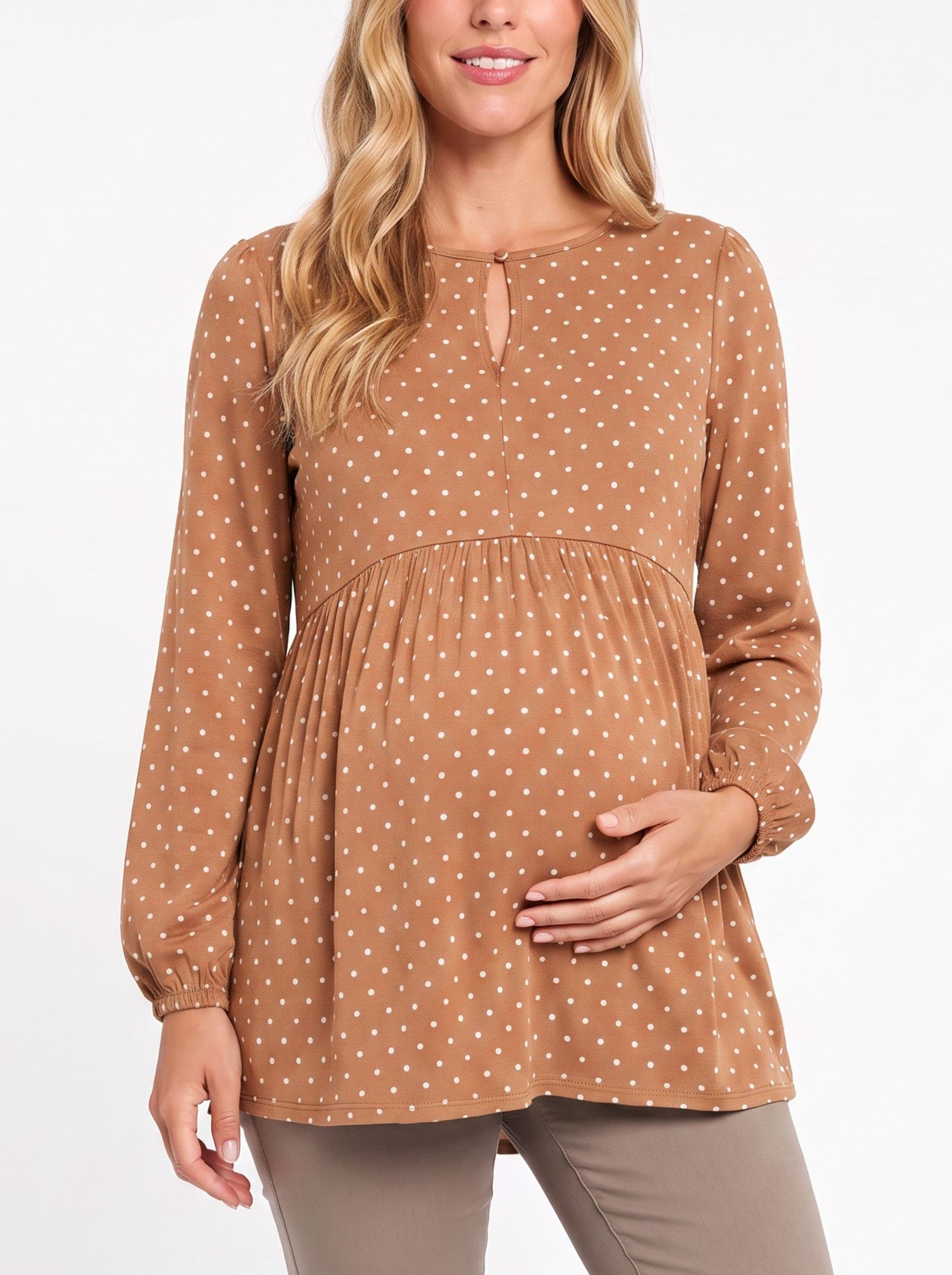 Mocha Mousse & Vanilla Dot