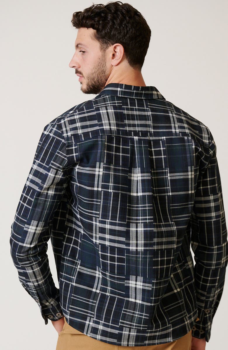 LEISURE LAB Framework Button Up, Alternate, color, Moonlight