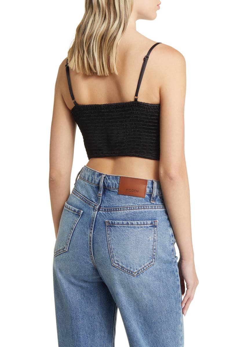 All in Favor Cowl Neck Satin Corset Crop Top, Alternate, color, 