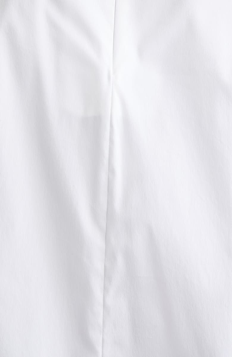 Max Mara Dora Embellished Stretch Poplin Top, Alternate, color,