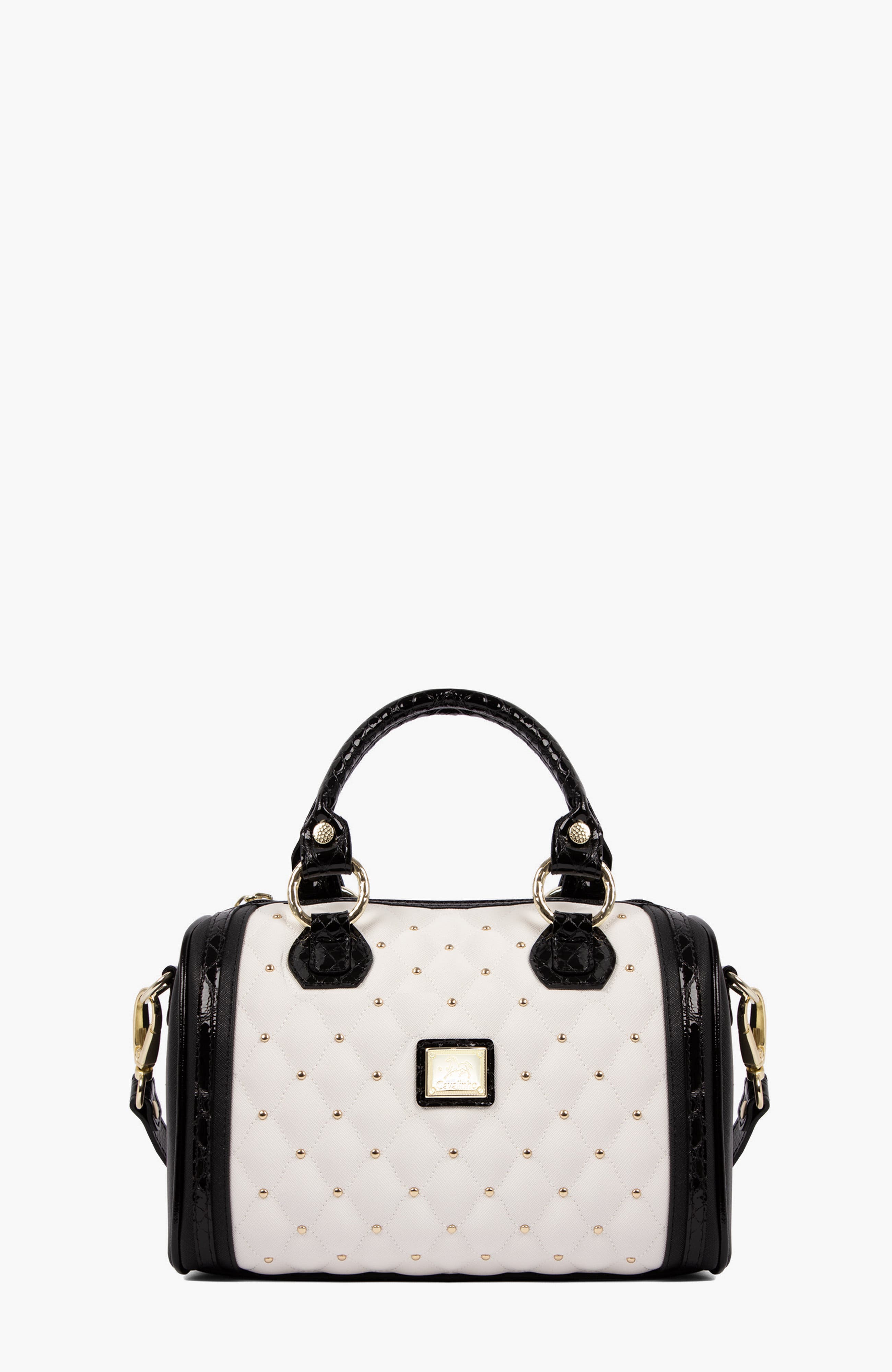 Craft 569 Handbag, Main, color, Black / White