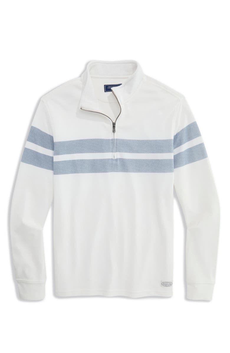vineyard vines Coastline Quarter Zip Pullover, Main, color, Marsh/ Moonshine