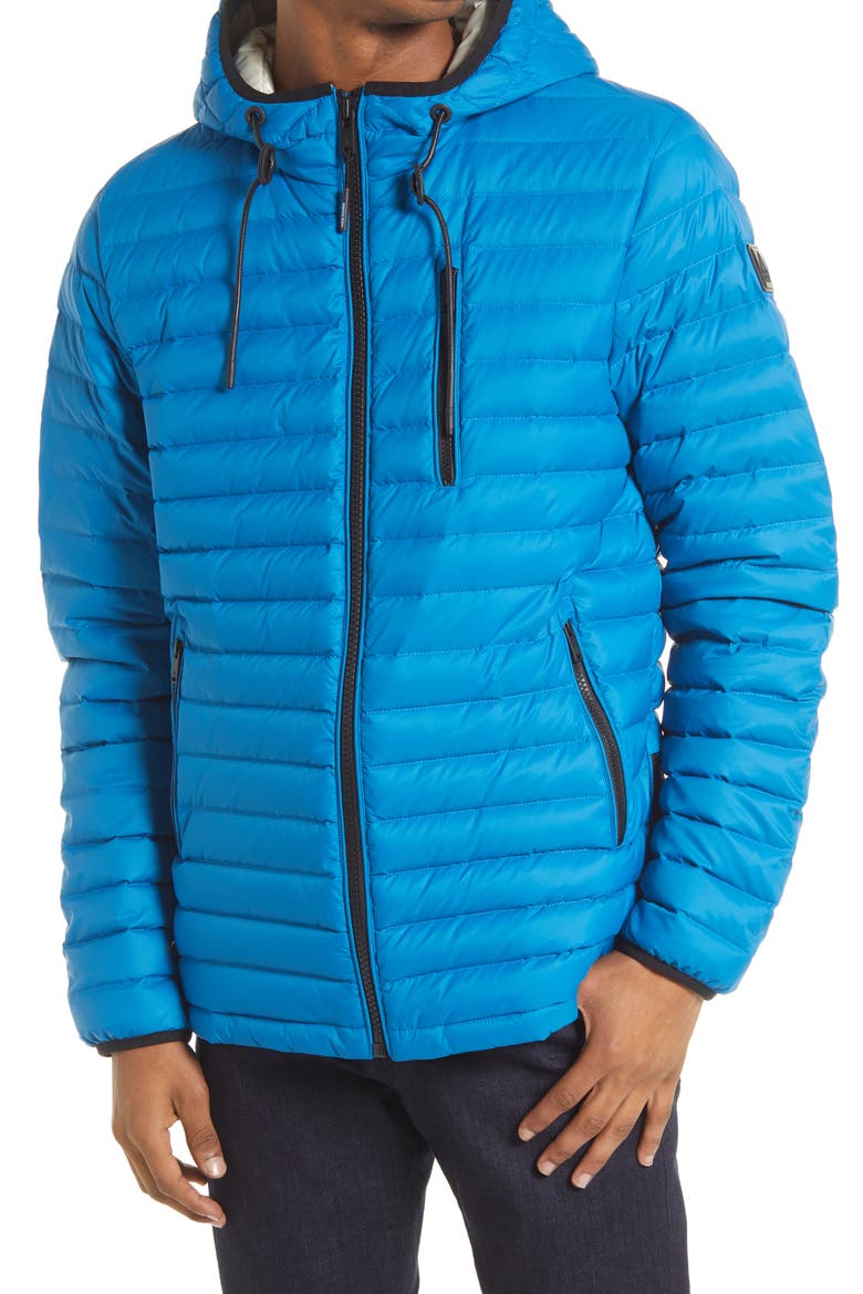 Roughstock Water Repellent 800 Fill Power Down Jacket, Alternate, color, BRIT BLUE