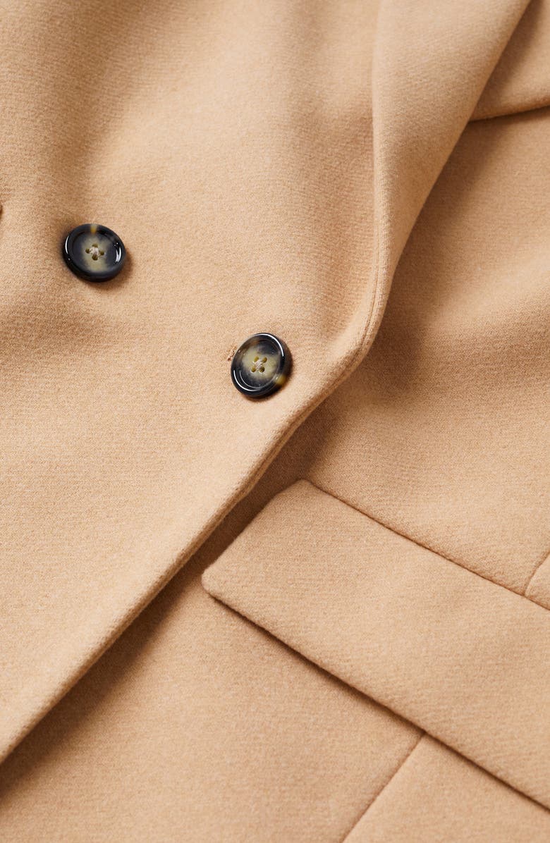 MANGO Double Breasted Coat, Alternate, color, 