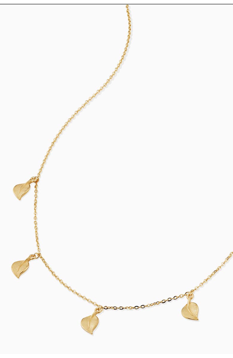 Oradina 14K Yellow Gold New Beginnings Station Choker, Alternate, color, Yellow Gold