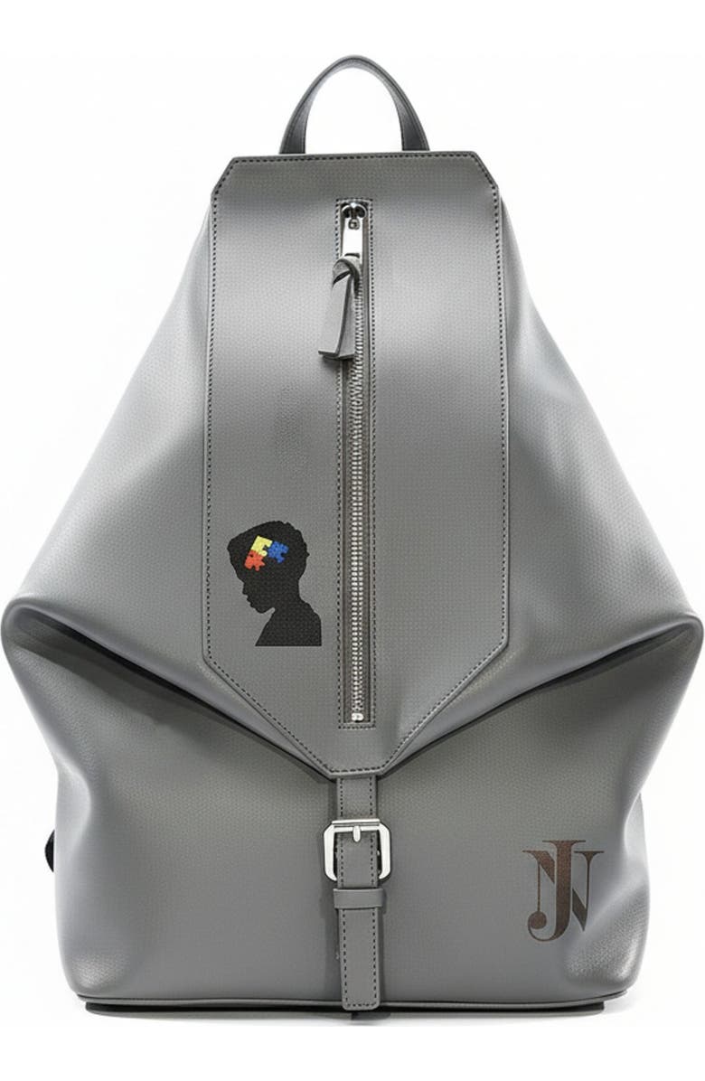 Jaushina Nicole Jackson Backpack, Main, color, Grey