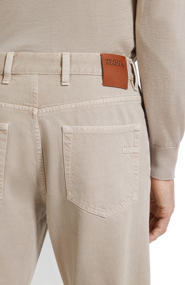 ZEGNA Roccia City Fit Jeans, Alternate, color, Light Taupe