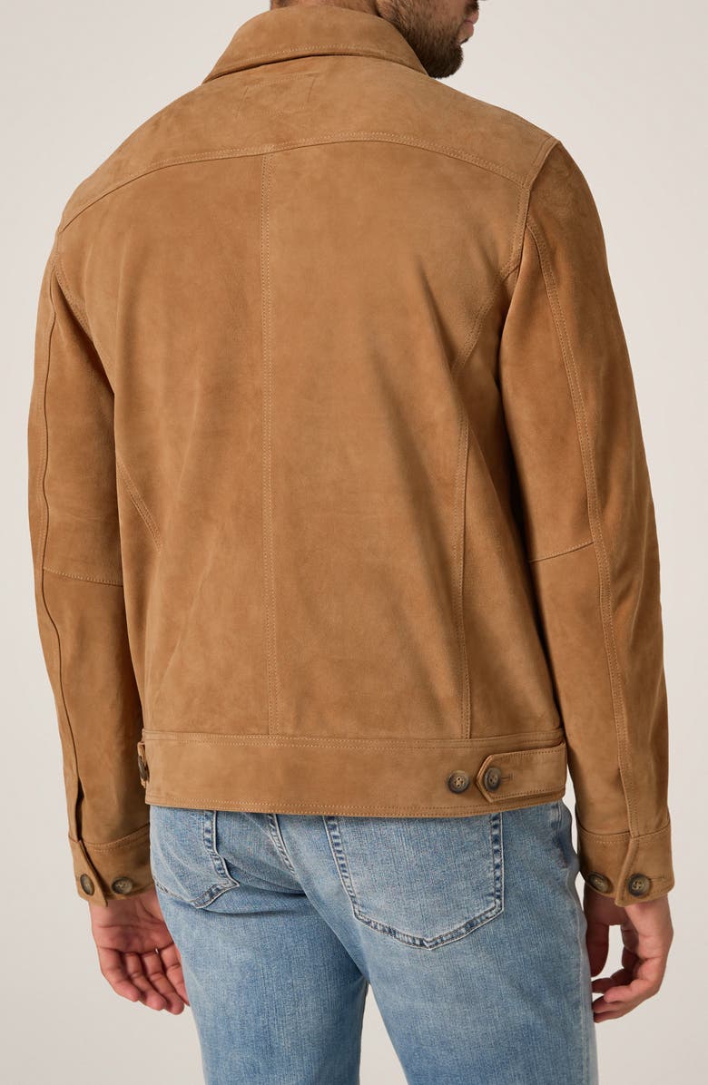 7 Diamonds Suede Flight Jacket, Alternate, color, Camel