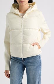 Canada Goose Hybridge Mixed Media 750 Fill Power Down Puffer Jacket