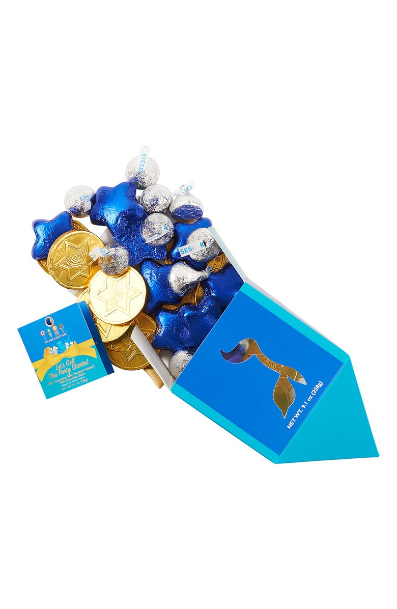 Dylan's Candy Bar 2-Pack Dreidel Chocolate Box, Alternate, color, 