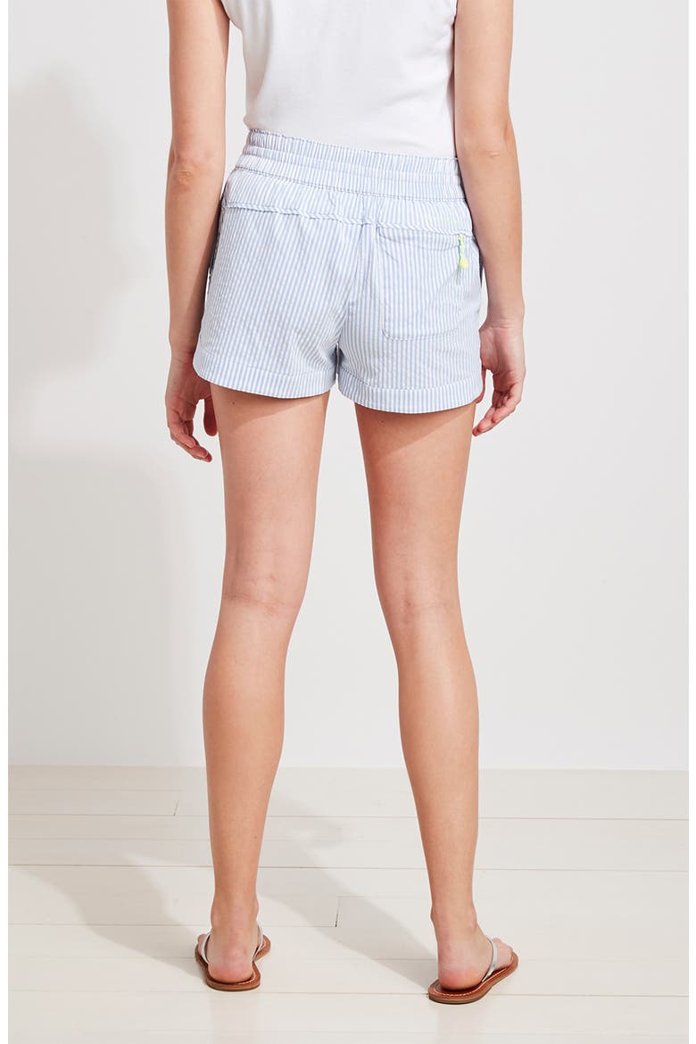 Harbor Seersucker Shorts, Alternate, color, BREAKER BLUE/ WHITE