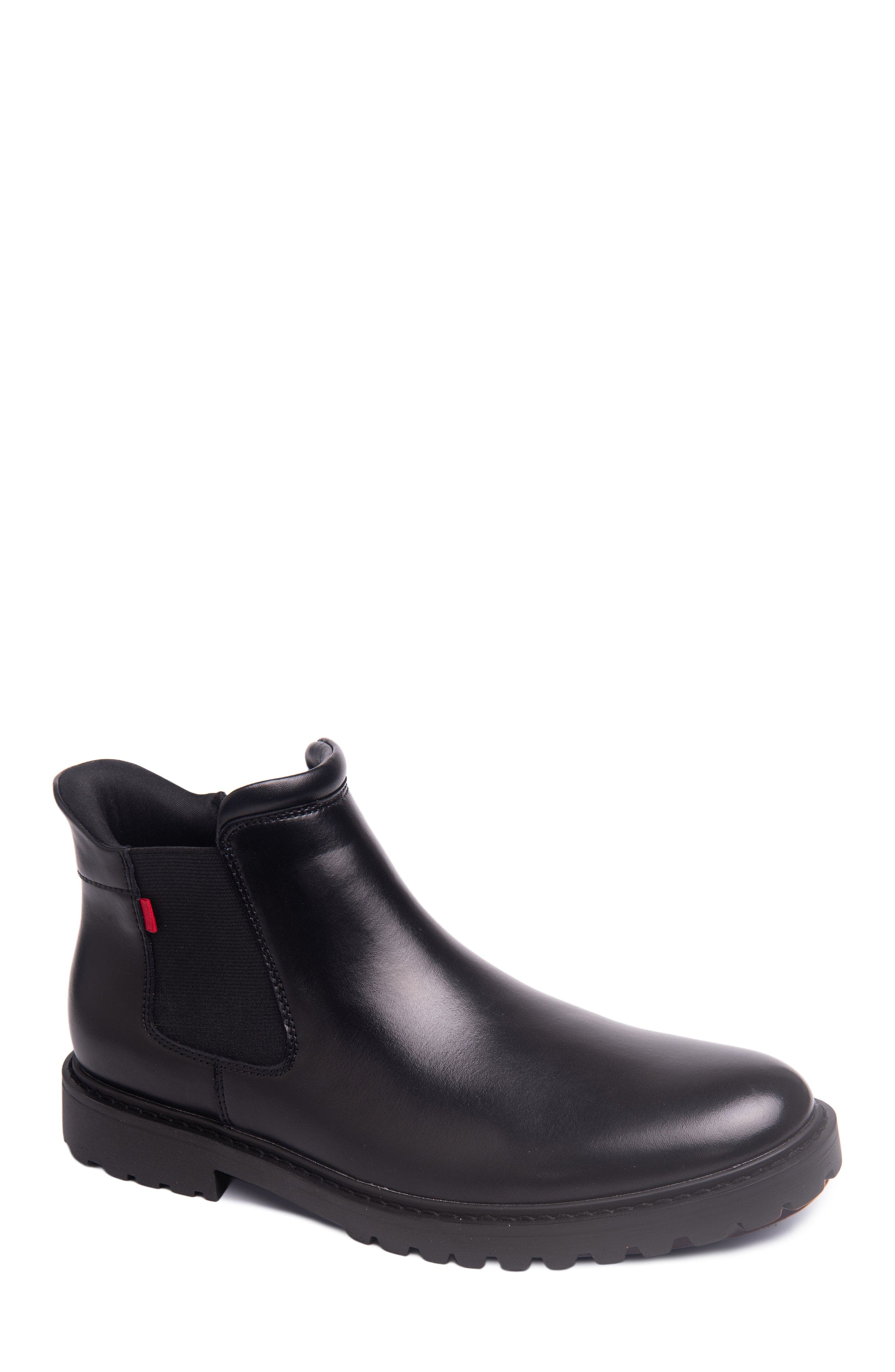 Marc Joseph New York Hudson Yards 2.0 Hands Free Technology Leather Chelsea Boot, Main, color, Black Napa Leather