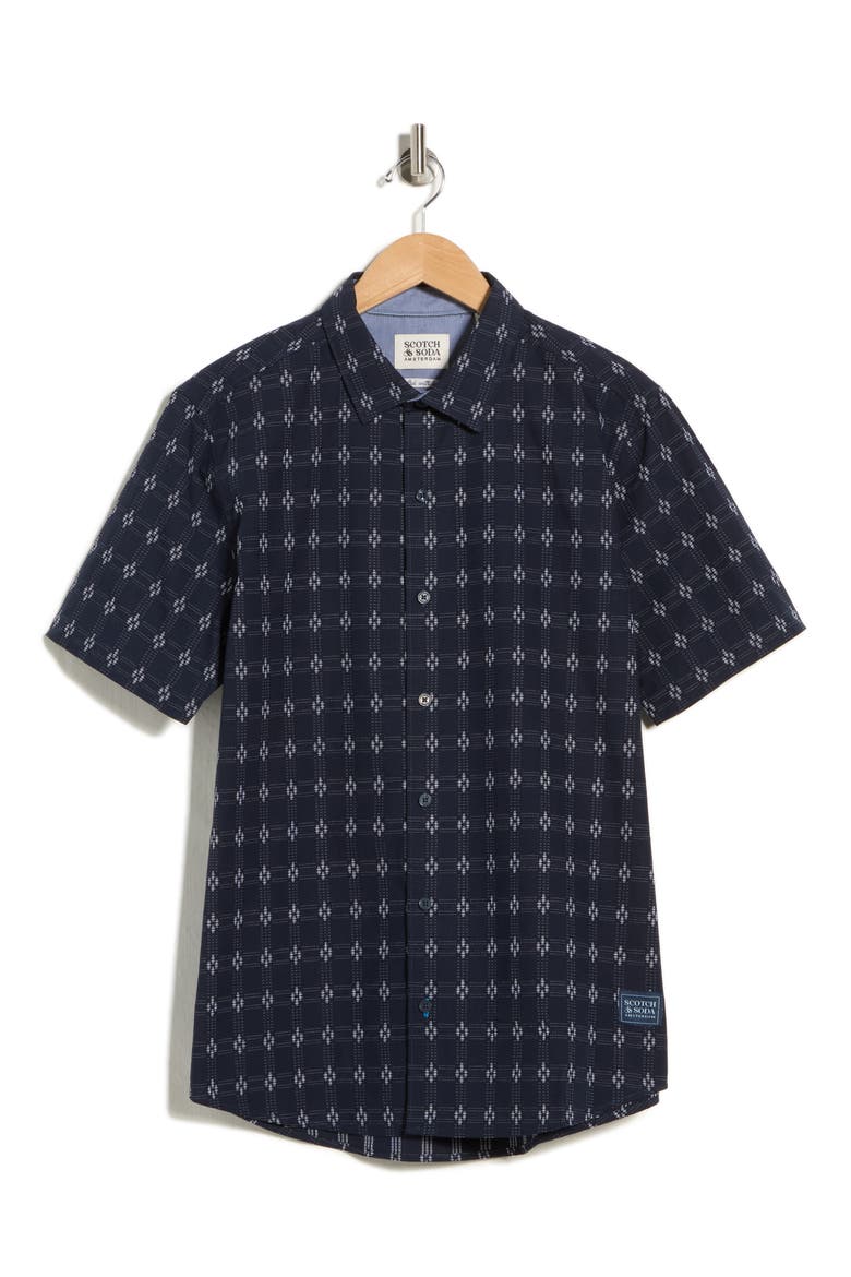 Yarn Dye Shirt, Alternate, color, SKY CAPTAIN